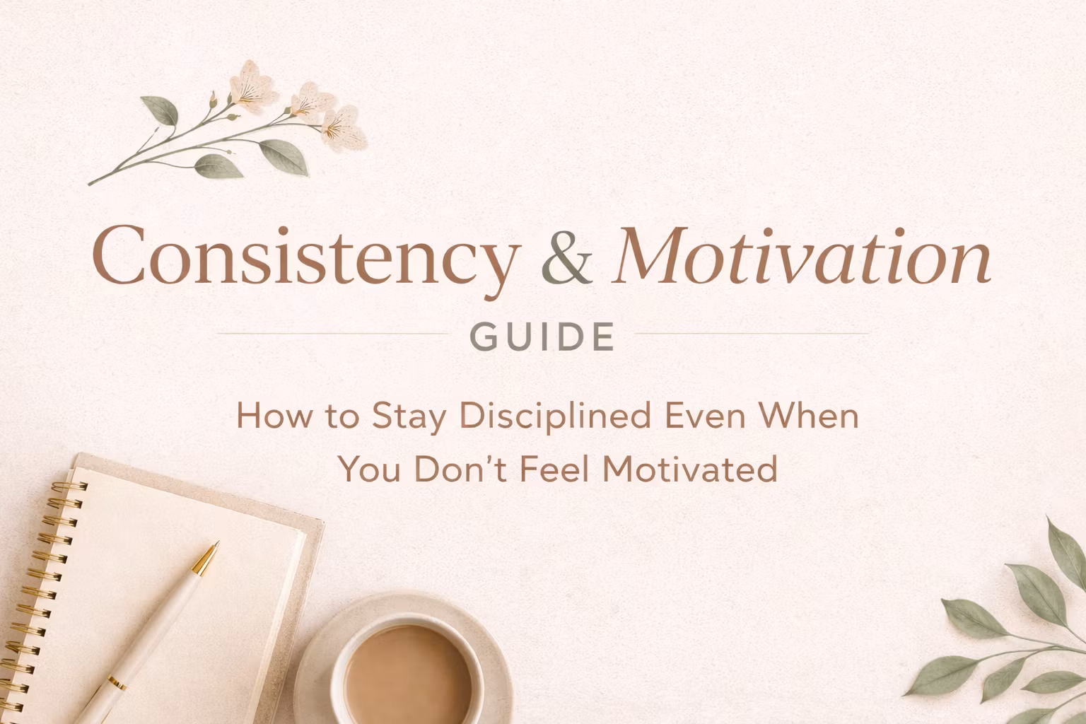 Consistency & Motivation Guide