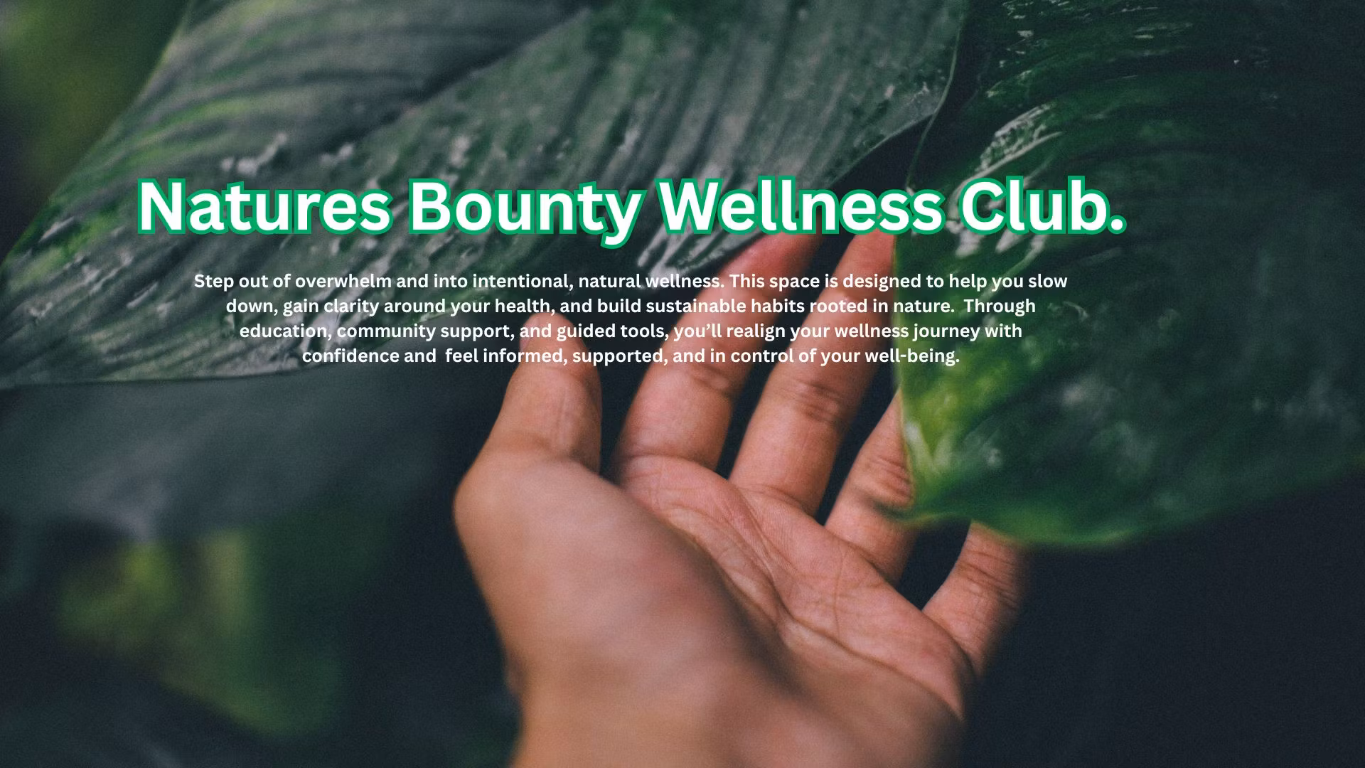 Natures Bounty Wellness Club