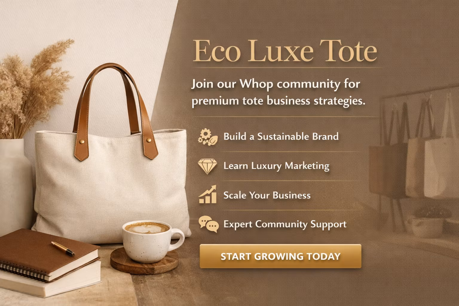 Eco Luxe Tote