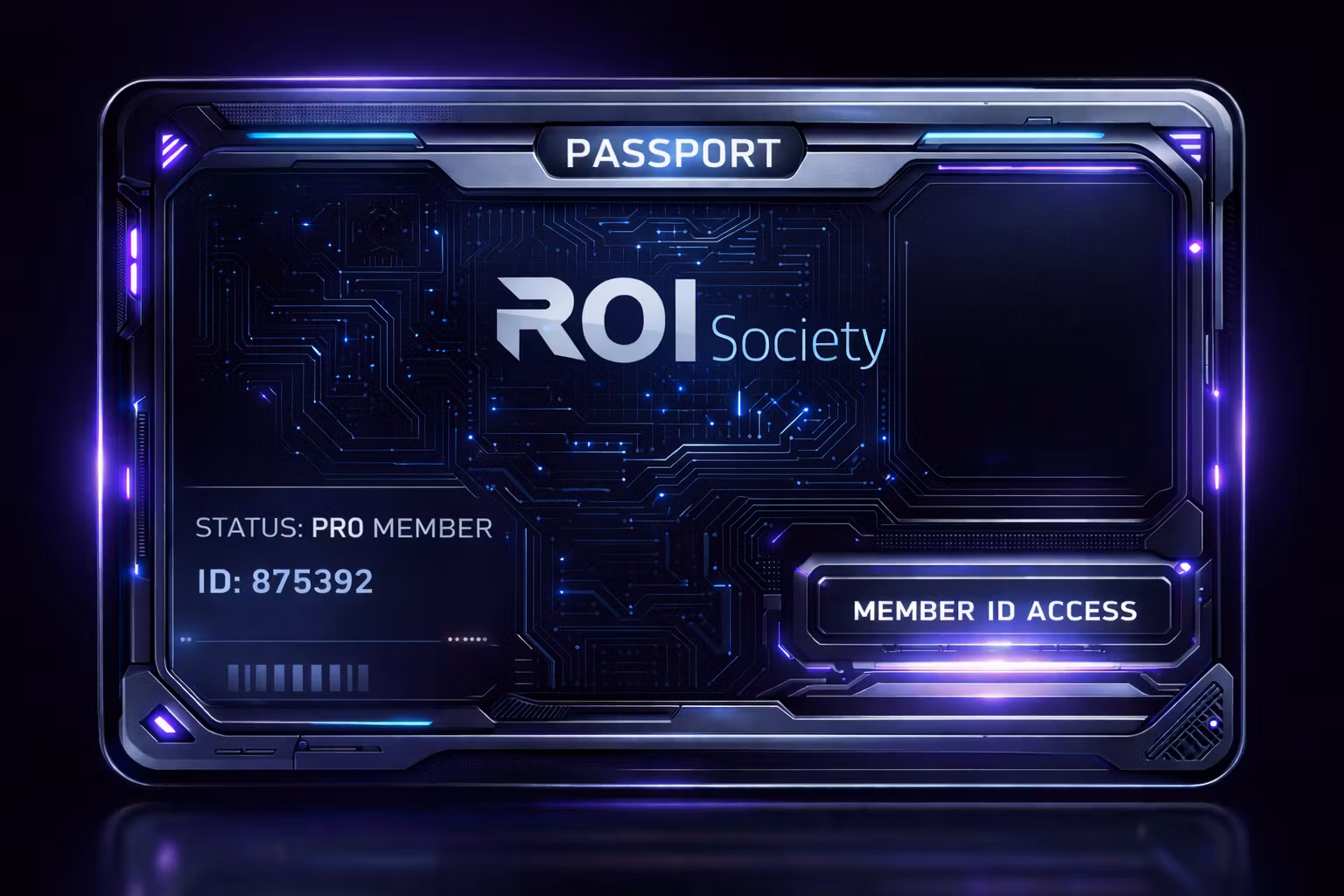 PRO ROI SOCIETY MEMBERSHIP