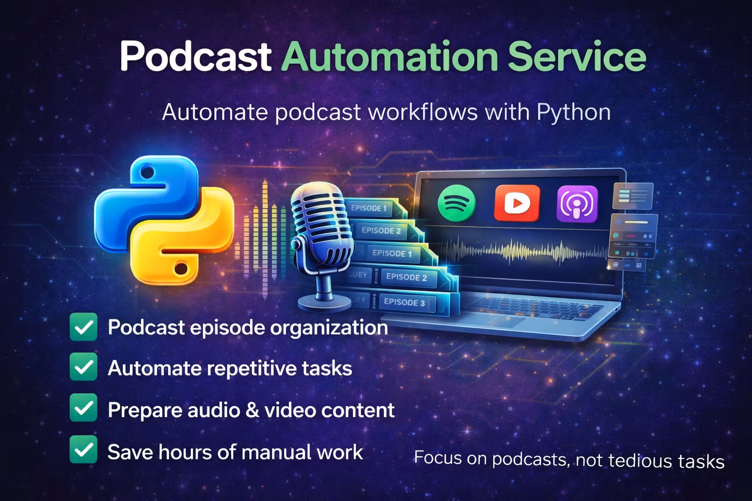 Podcast Automation Service