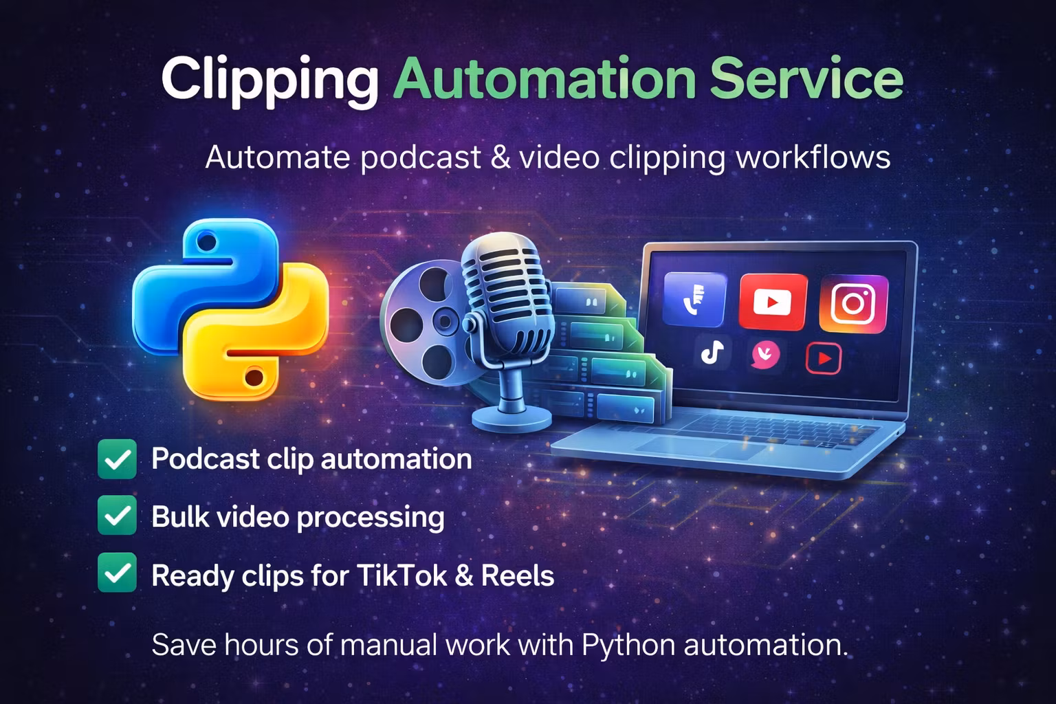 Clipping Automation Service