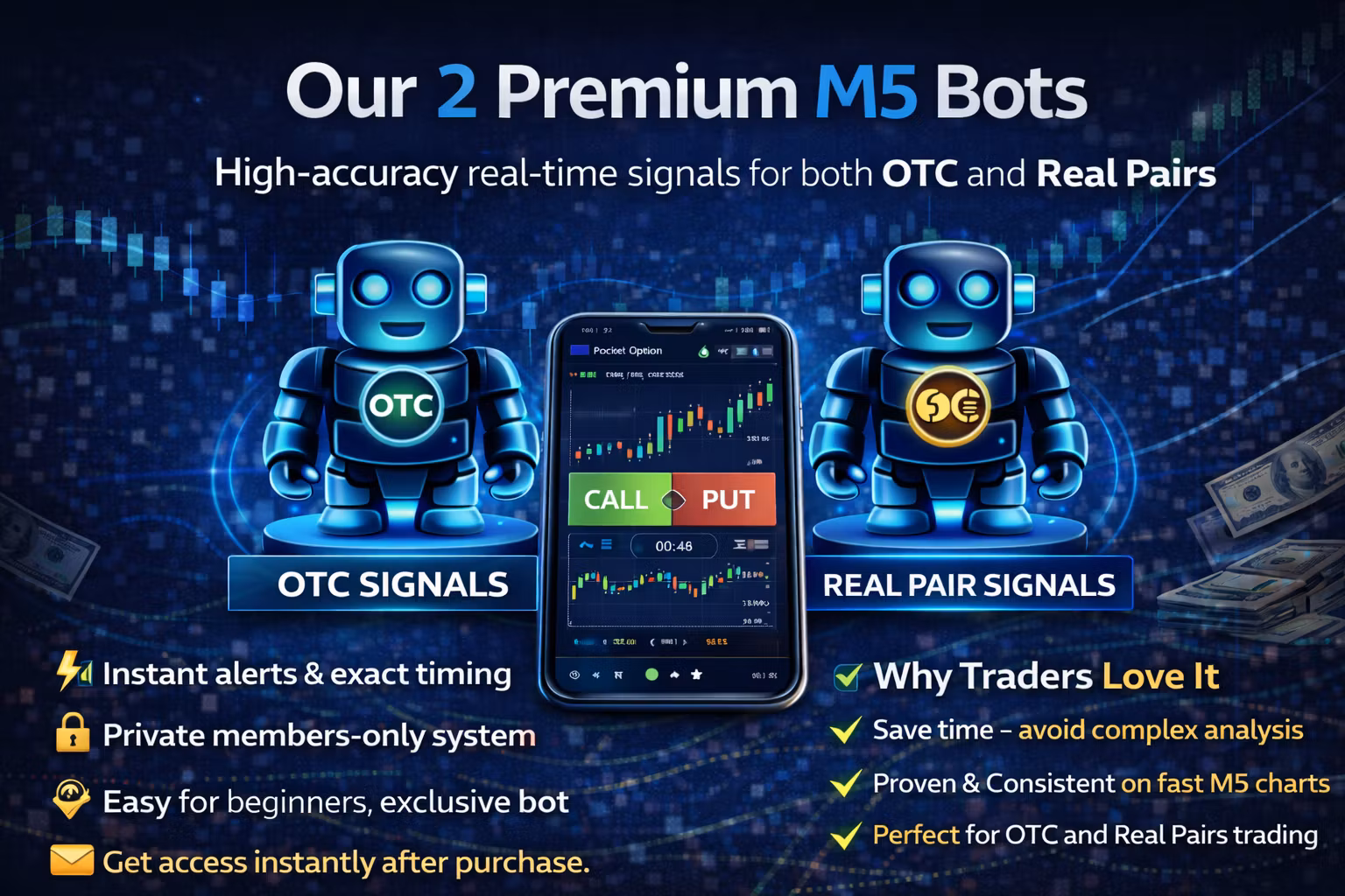 Premium M5 BOTS (OTC & LIVE)