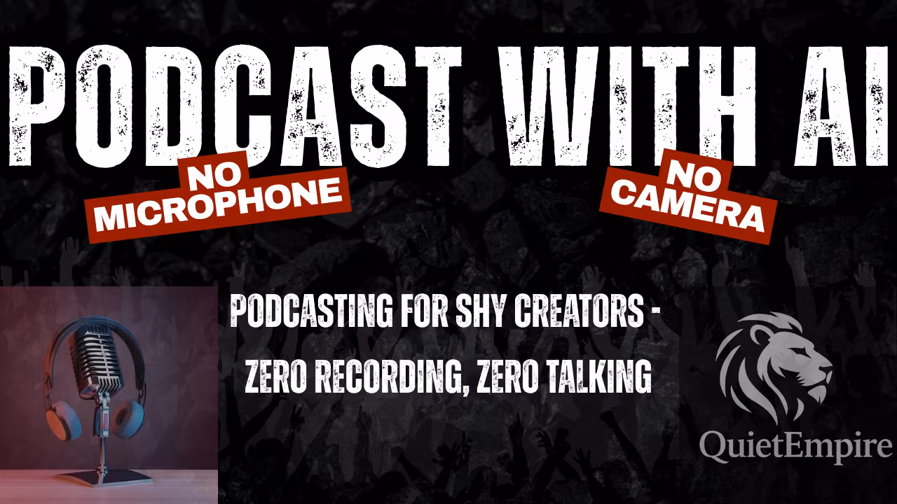 Podcast with AI FREE Blueprint