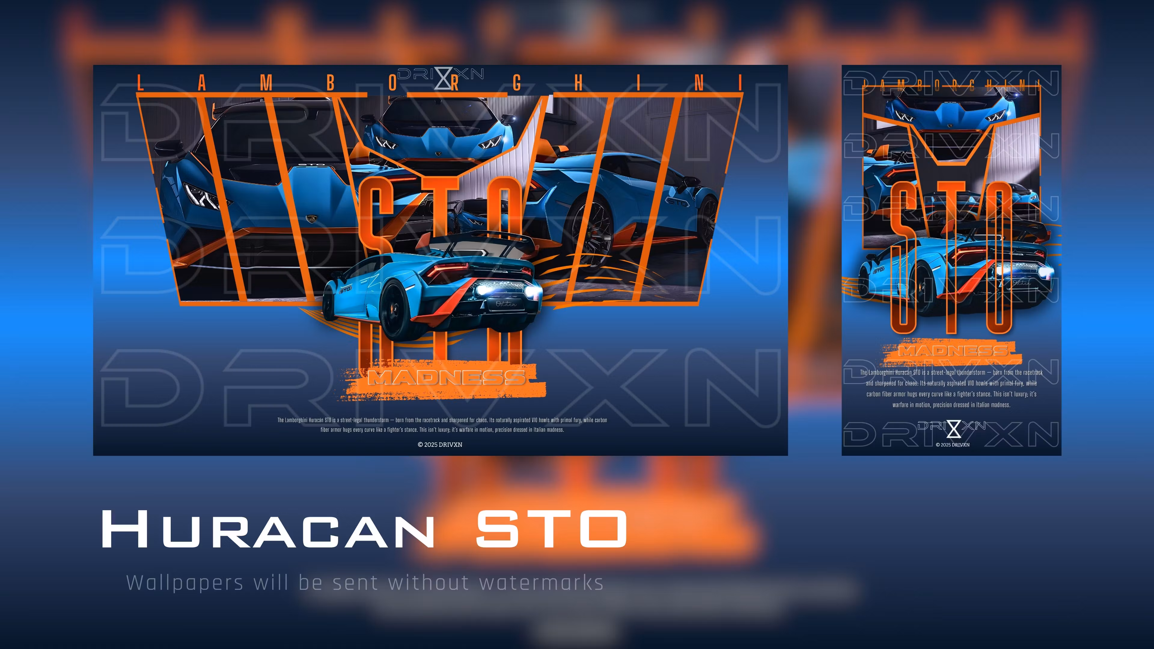 Hurracan STO - V50 Pair