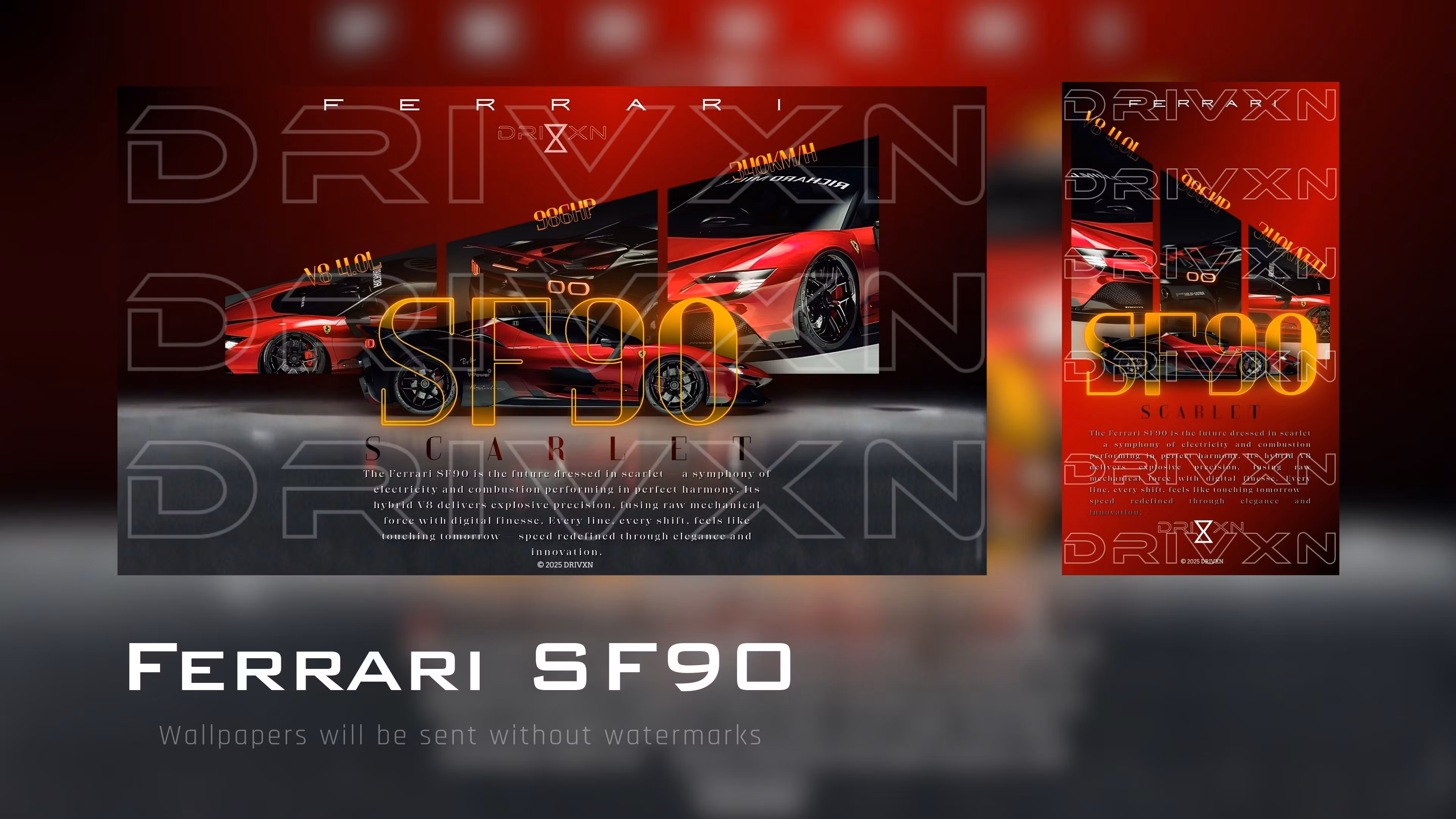 Ferrari SF90 - V50 Pair