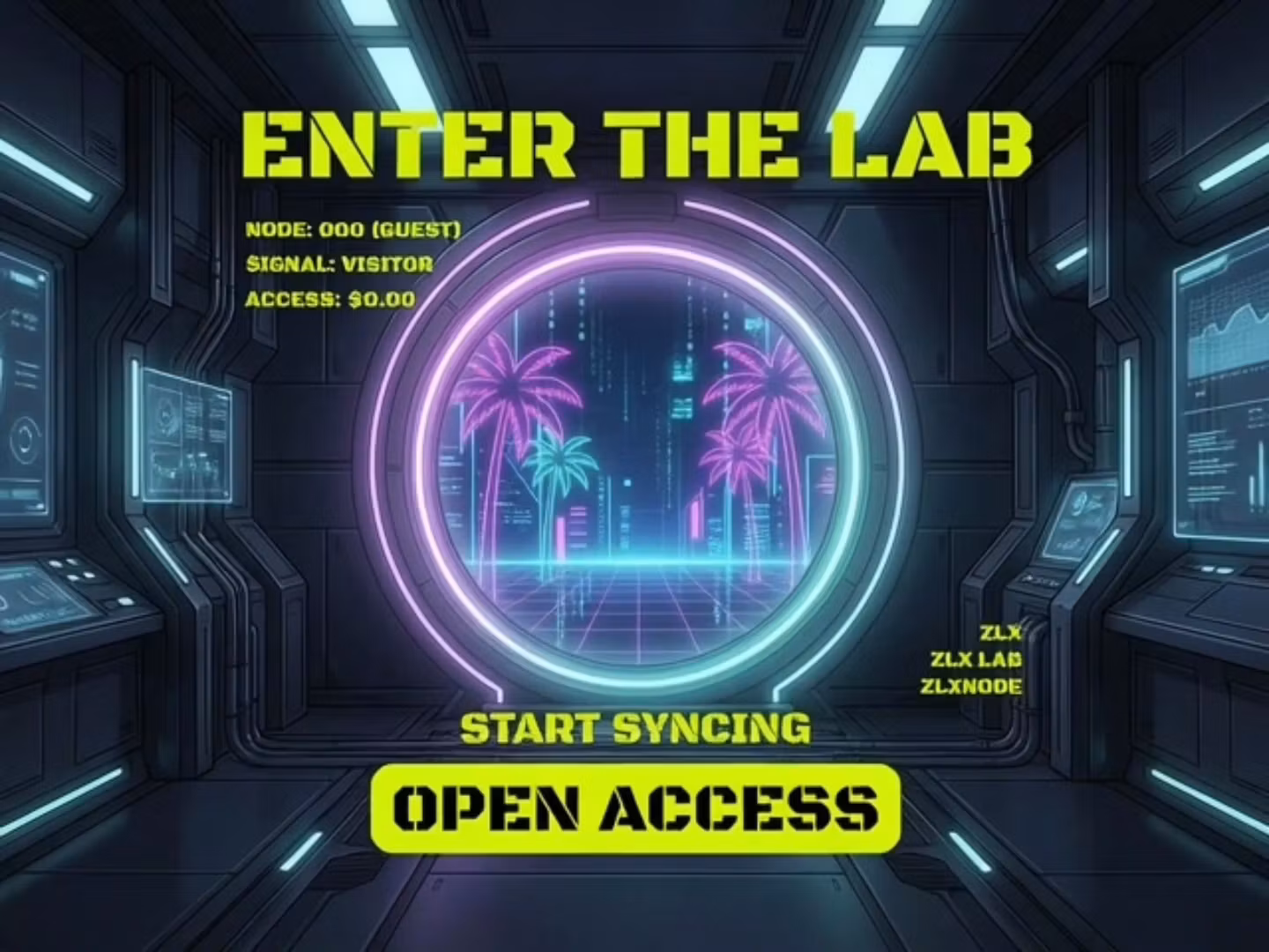 ZLX LAB | VISITOR PASS (Free)