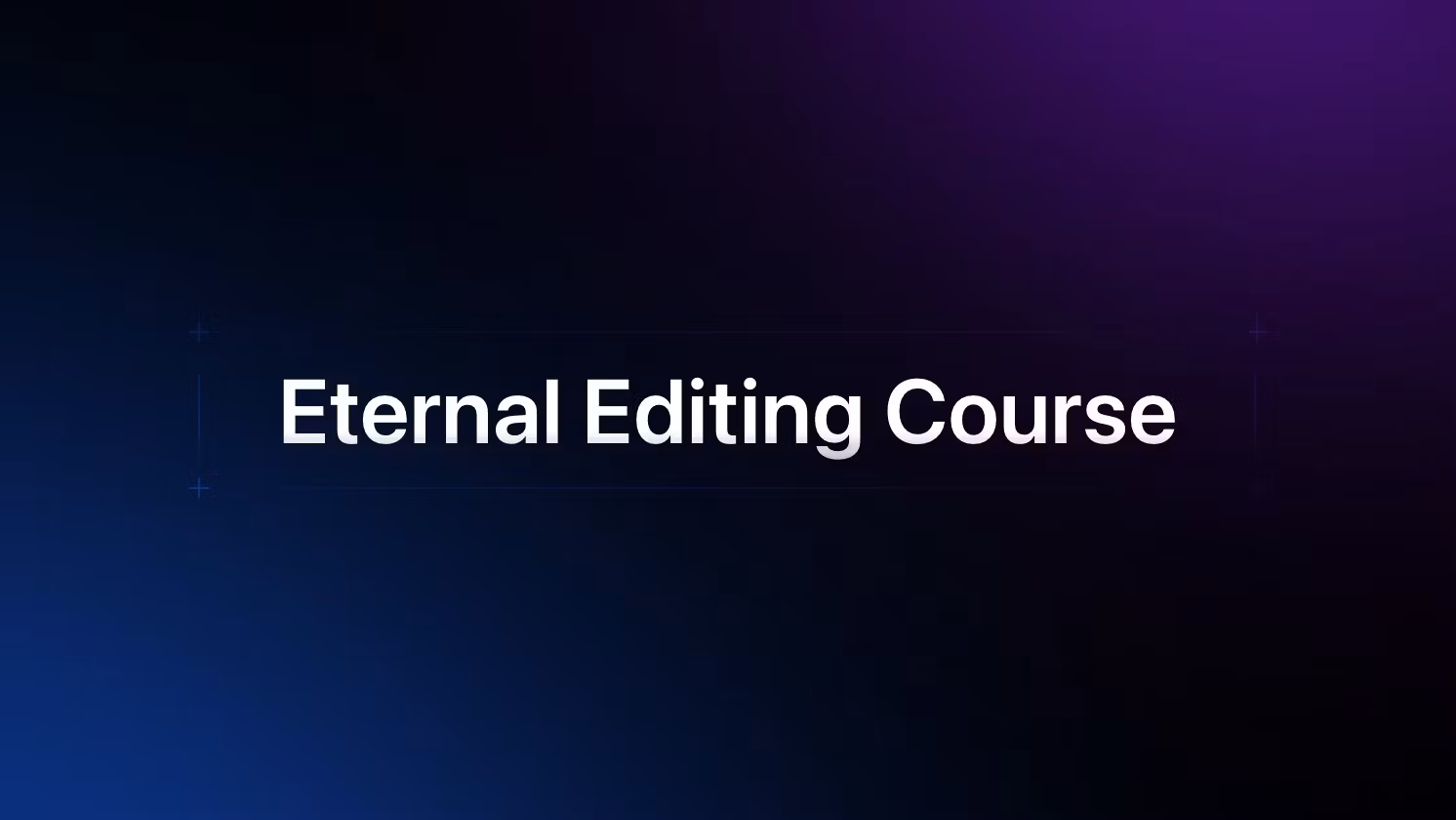 Eternal's Editing Pack