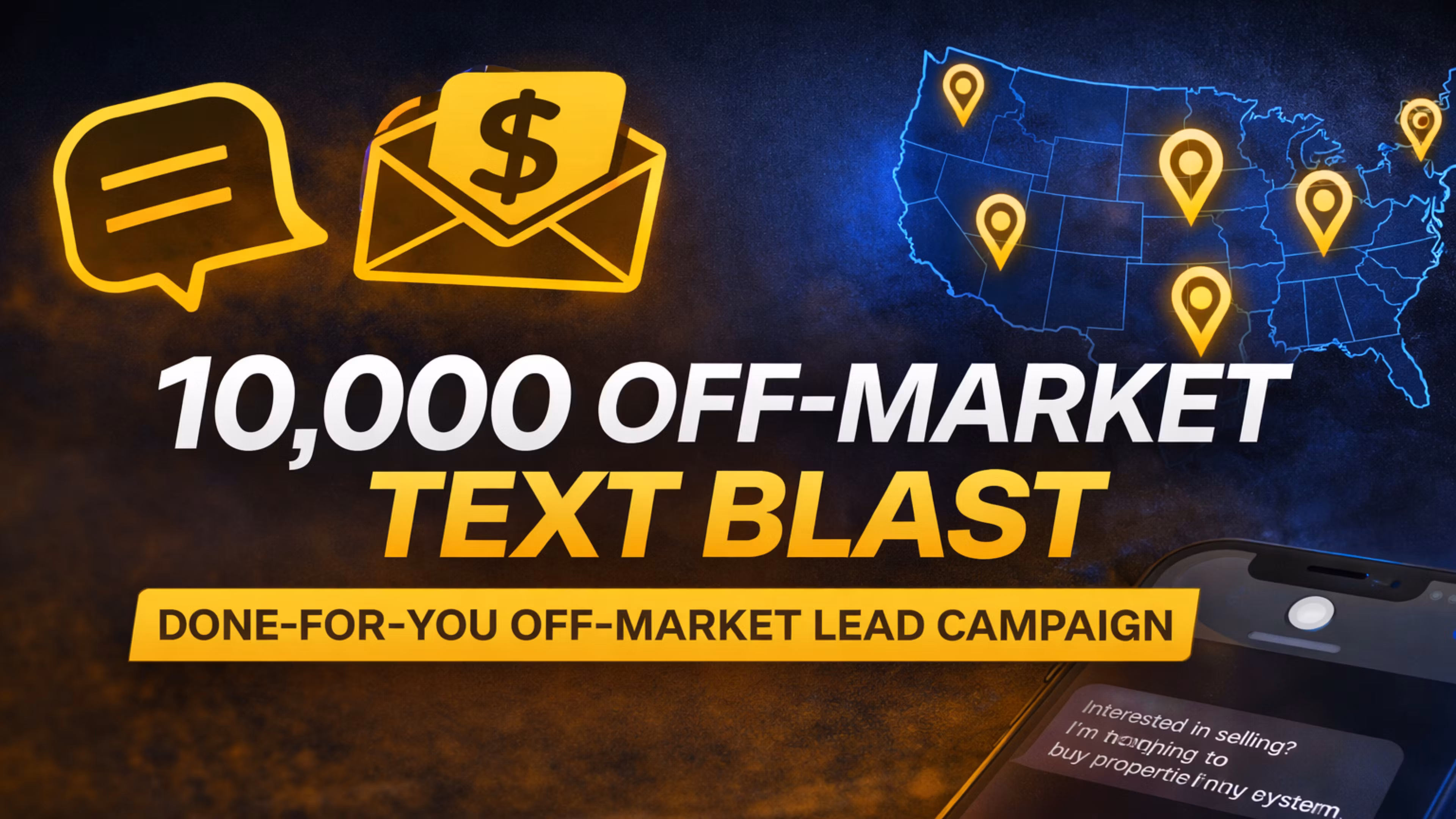 Text Blast 10kOff Market Leads