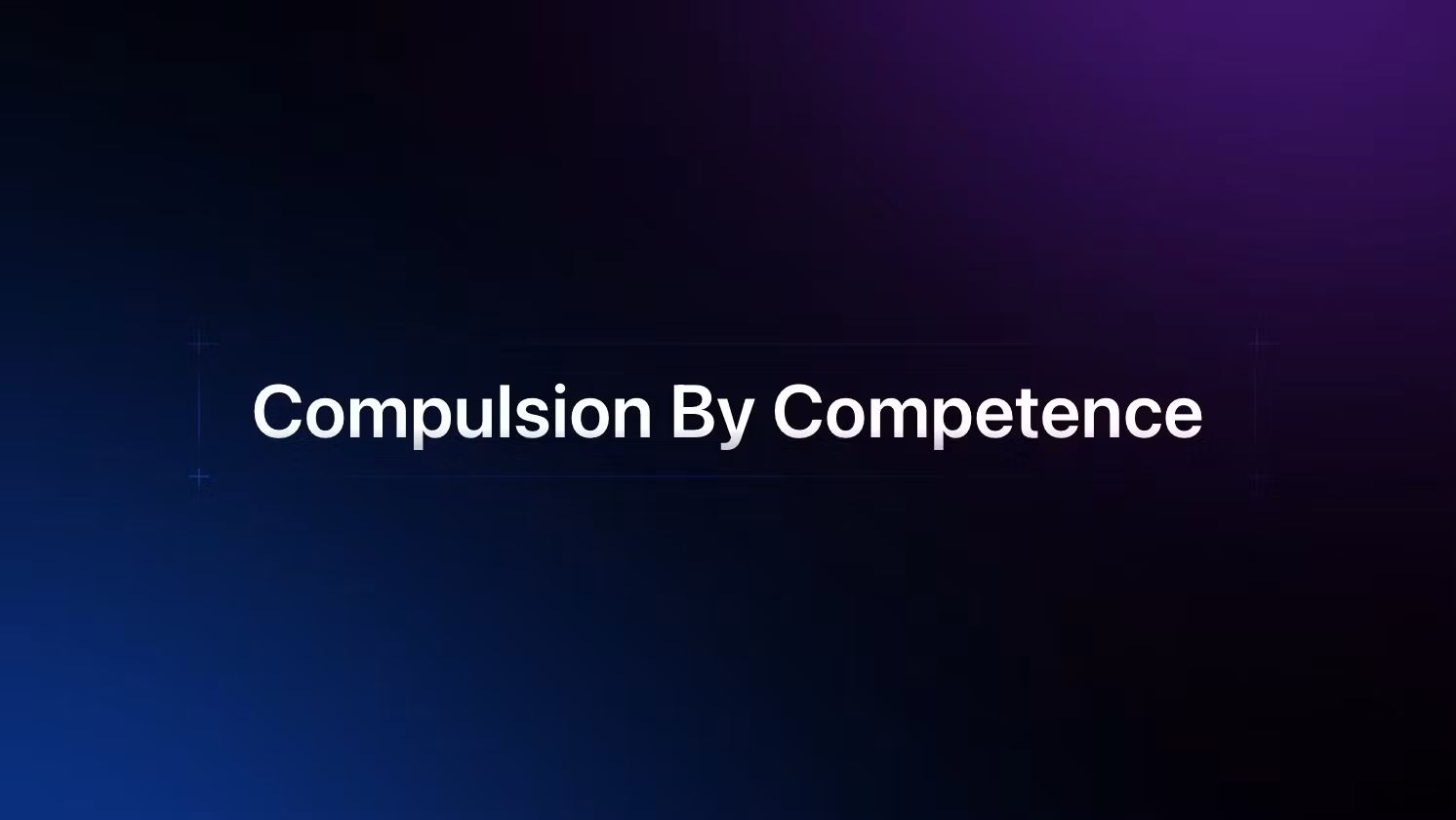 Competence