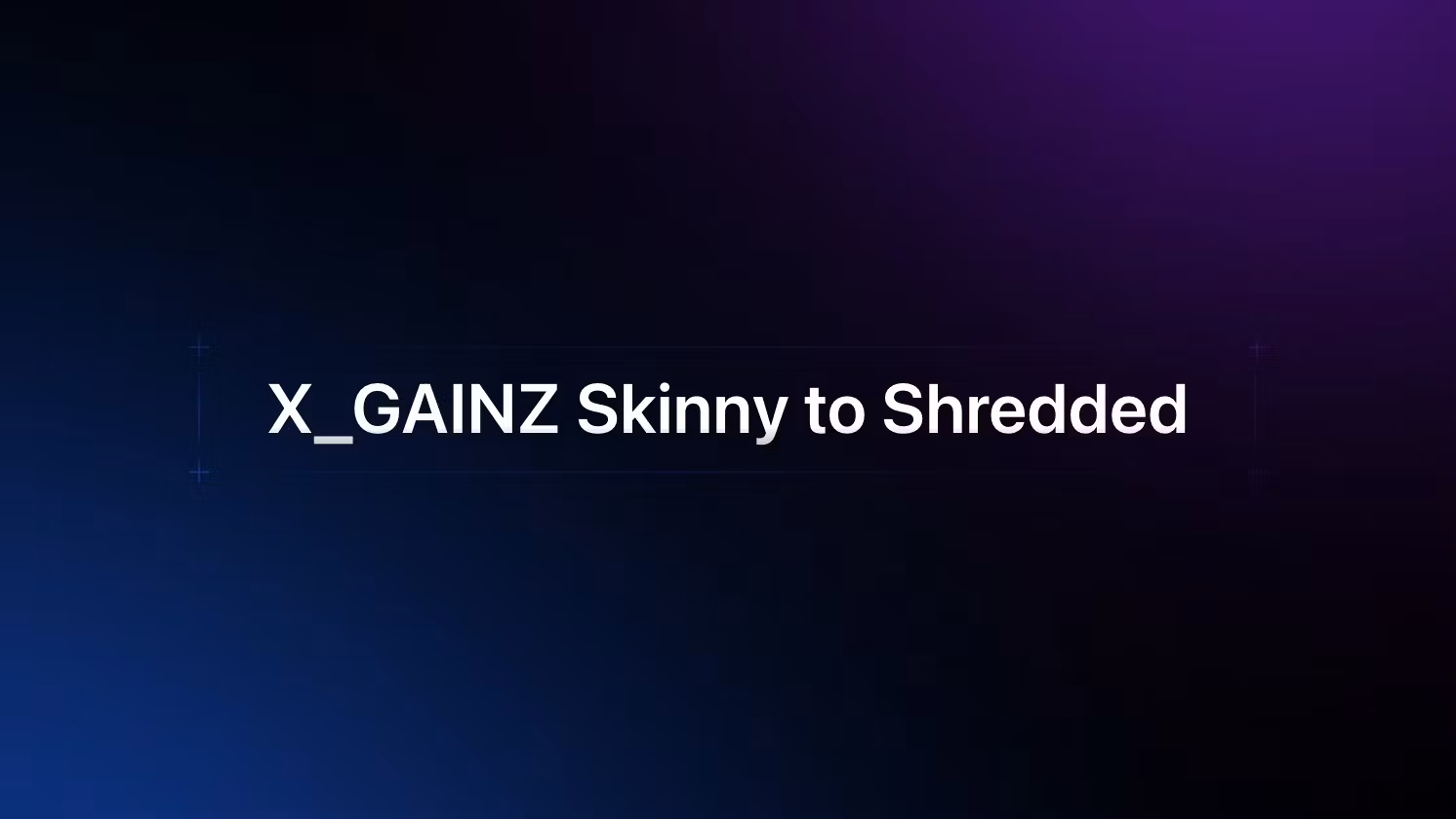 Gainz Coaching (3 Month)