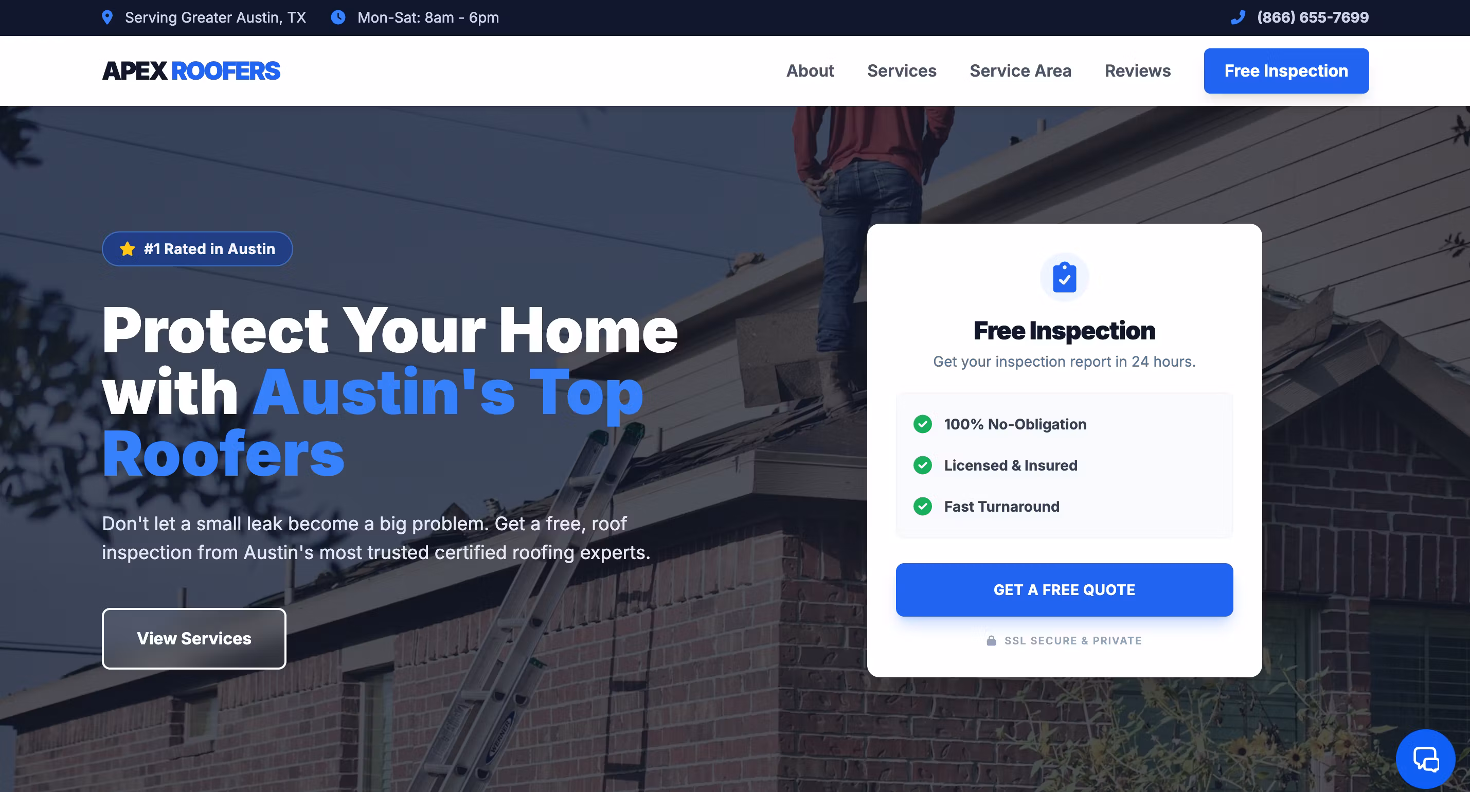 Pro Website + Lead Capture