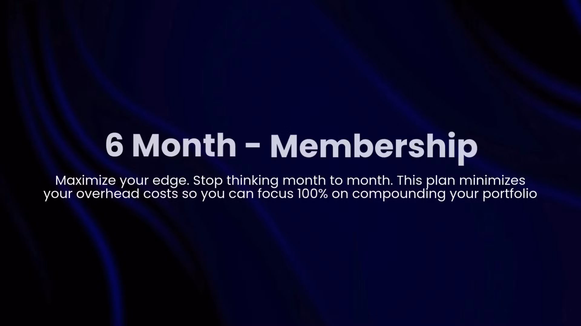 Membership - 6 Month
