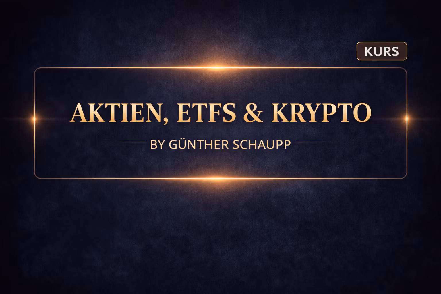 Antizyklisch nachkaufen