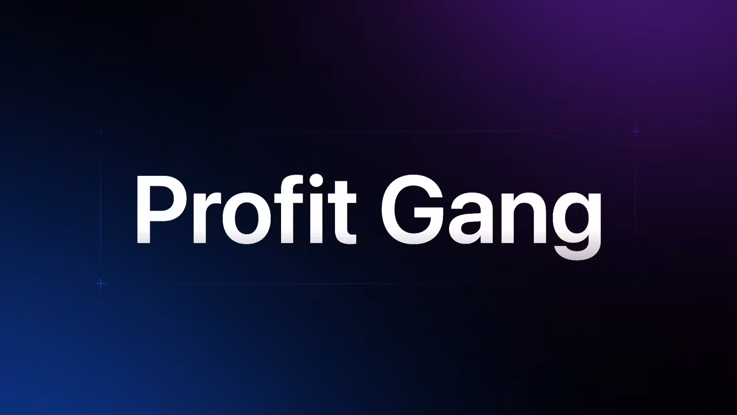 Profit Gang Buy Sell Indicator