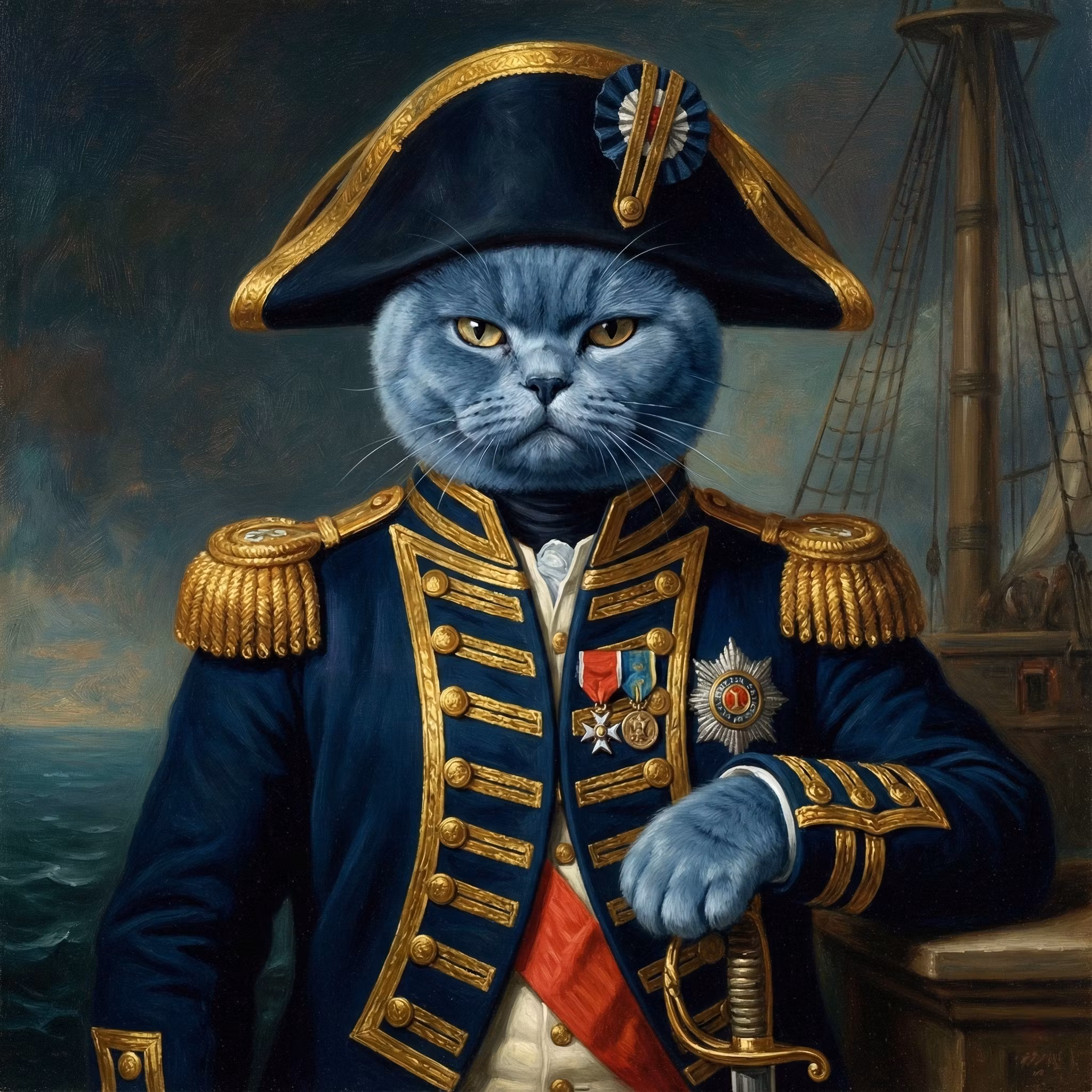 Custom Pet Art - Royal Style