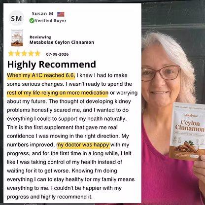 Ceylon Cinnamon 7200mg Equivalent with MCT Oil
