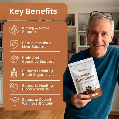 Ceylon Cinnamon 7200mg Equivalent with MCT Oil
