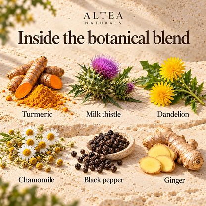 Altea Naturals Turmeric Curcumin Liquid Drops — ingredients