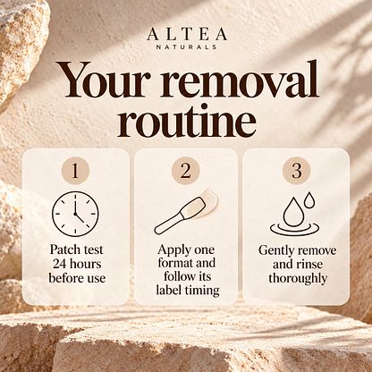 Altea Naturals Hair Removal Duo — routine