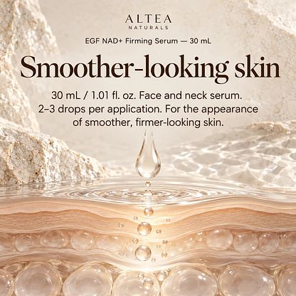 Altea Naturals® EGF NAD+ Firming Serum — 30 mL — Product details