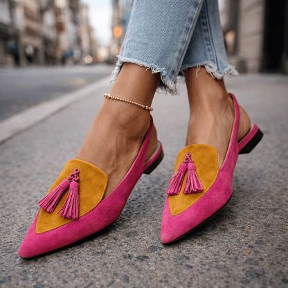 Sofia | Handcrafted Strappy Sandals with Tassels
