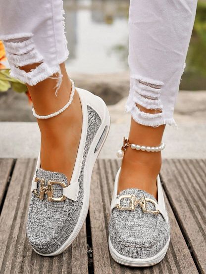 Vittoria | Flat Loafers with Buckle