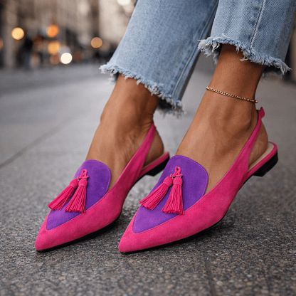 Sofia | Handcrafted Strappy Sandals with Tassels