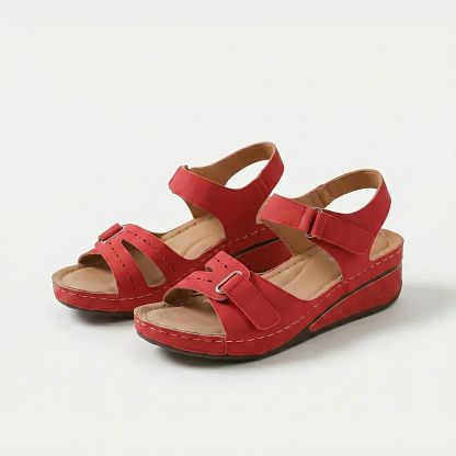 Coralie | Cushioned Comfort Wedge Sandals