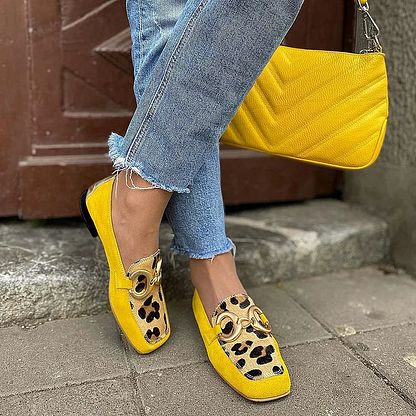 Federica | Animal-Print Loafers