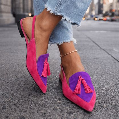 Sofia | Handcrafted Strappy Sandals with Tassels