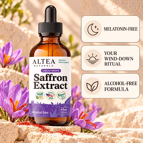 Altea Naturals Saffron Extract Drops — hero
