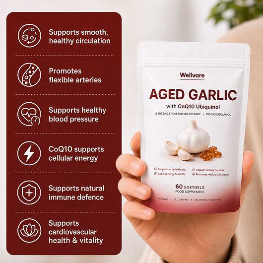 Wellvare Aged Garlic Extract Capsules