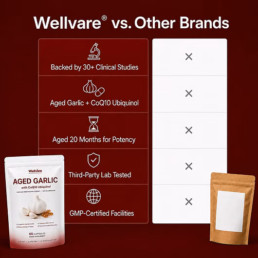Wellvare Aged Garlic Extract Capsules