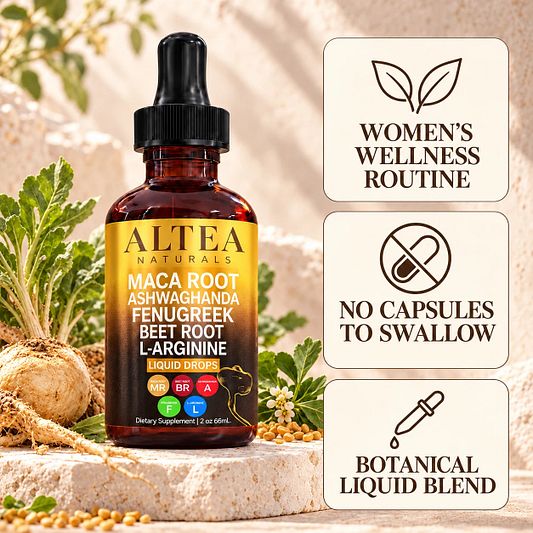 Altea Naturals Maca Root Drops — hero