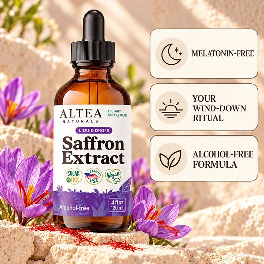 Altea Naturals Saffron Extract Drops — hero