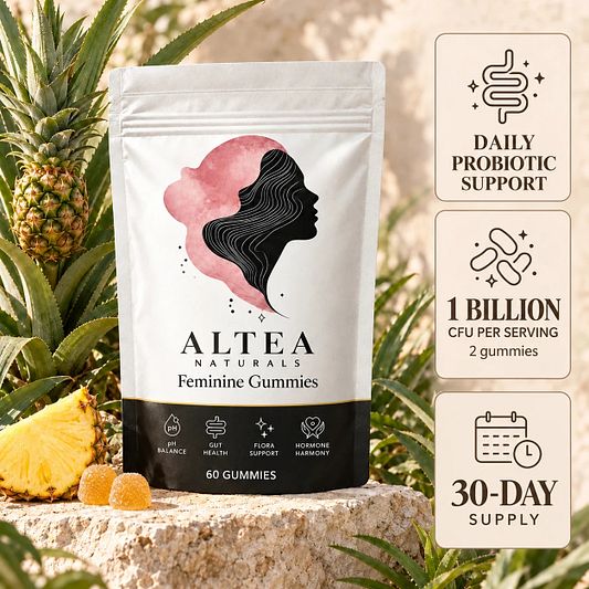 Altea Naturals Feminine Balance Gummies — hero — new carousel