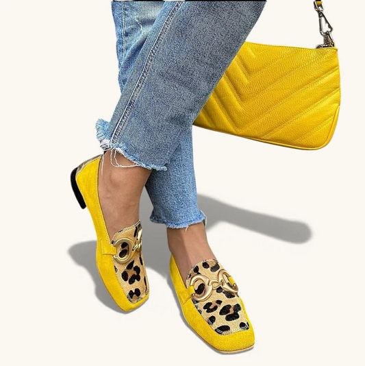 Federica | Animal-Print Loafers