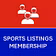 Sports Listings on TV