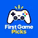 First Game Picks