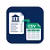 Bank PDF → CSV for a single import