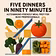 5 Autoimmune Dinners in 90 Min