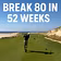 Break 80 in a Year ⛳️