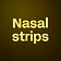 Nasal strips