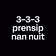 3-3-3 prensip nan nuit