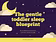 Toddler sleep