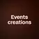Events creations