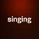 singing