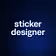sticker designer