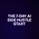 THE 7-DAY AI SIDE HUSTLE START